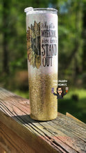 Load image into Gallery viewer, Sunflower standout Tumbler