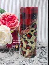 Load image into Gallery viewer, Cheetha plaid Tumbler