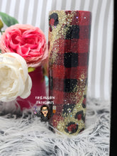 Load image into Gallery viewer, Cheetha plaid Tumbler