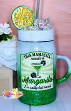 Load image into Gallery viewer, 3d lid Mamacita Mason Jar