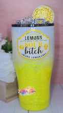 Load image into Gallery viewer, 3d lid Lemons 30oz