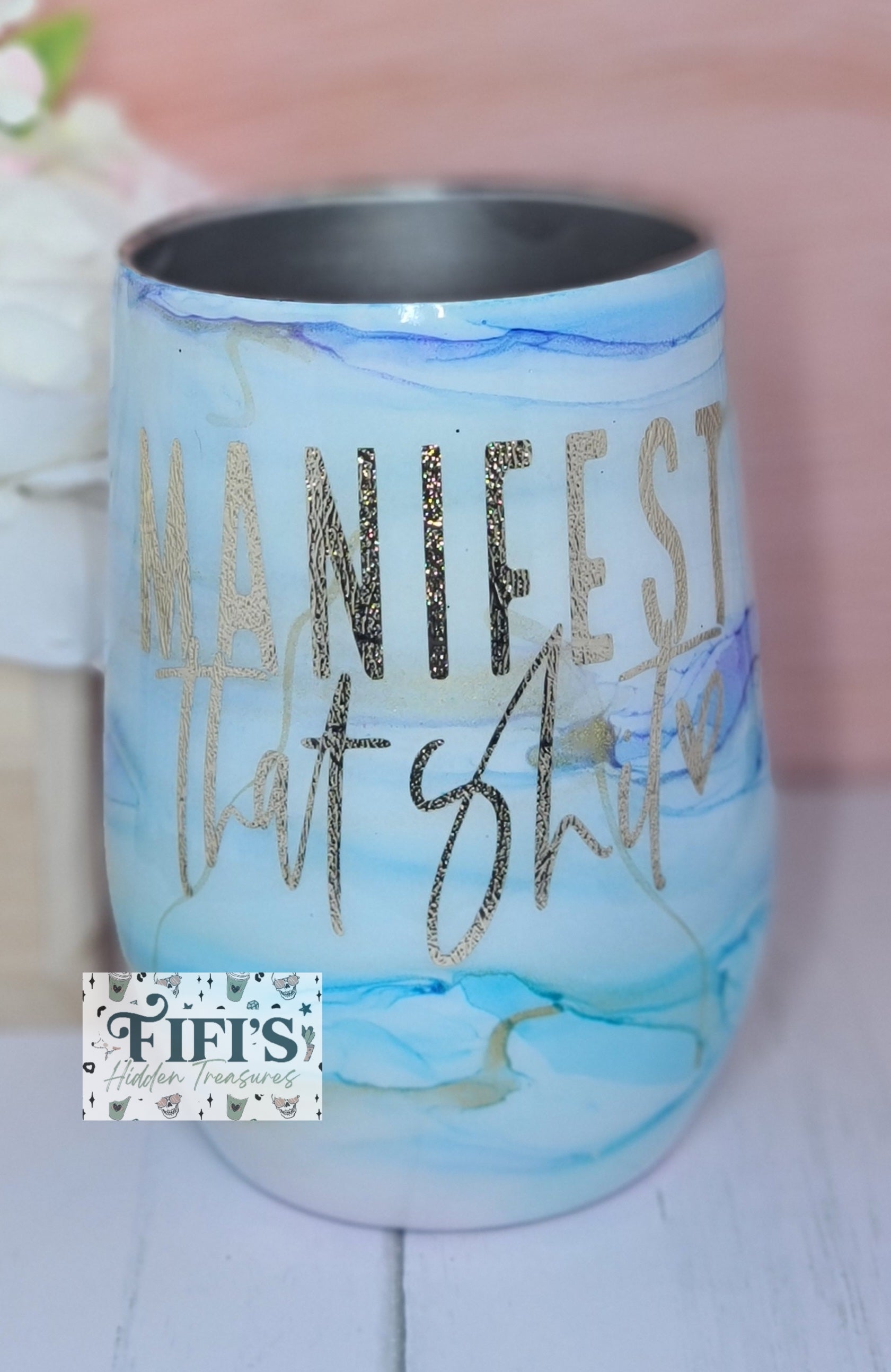 Manifest That Shit 40 Oz Tumbler – tcb co.