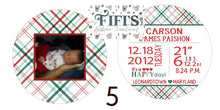 Load image into Gallery viewer, Birth Stat Ornaments