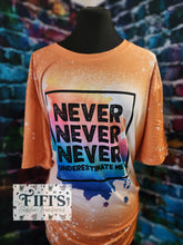 Load image into Gallery viewer, Custom Faux Bleached Tee