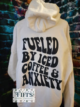 Load image into Gallery viewer, Iced Coffee and Anxiety Hoodie