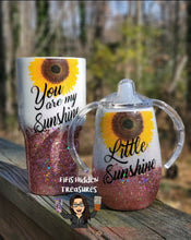 Load image into Gallery viewer, Mommy and me Sunflower Set rose gold