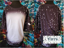 Load image into Gallery viewer, Custom Faux Bleached Tee