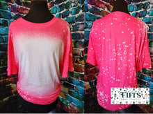 Load image into Gallery viewer, Custom Faux Bleached Tee