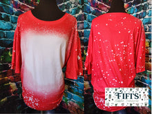 Load image into Gallery viewer, Custom Faux Bleached Tee