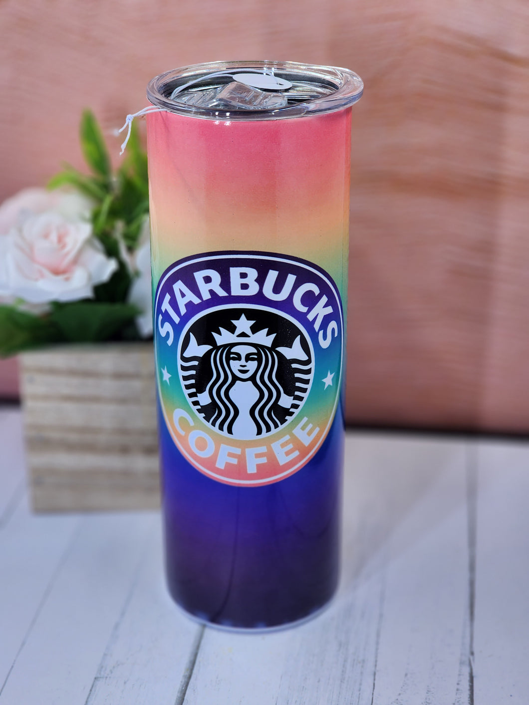 Rainbow Starbucks