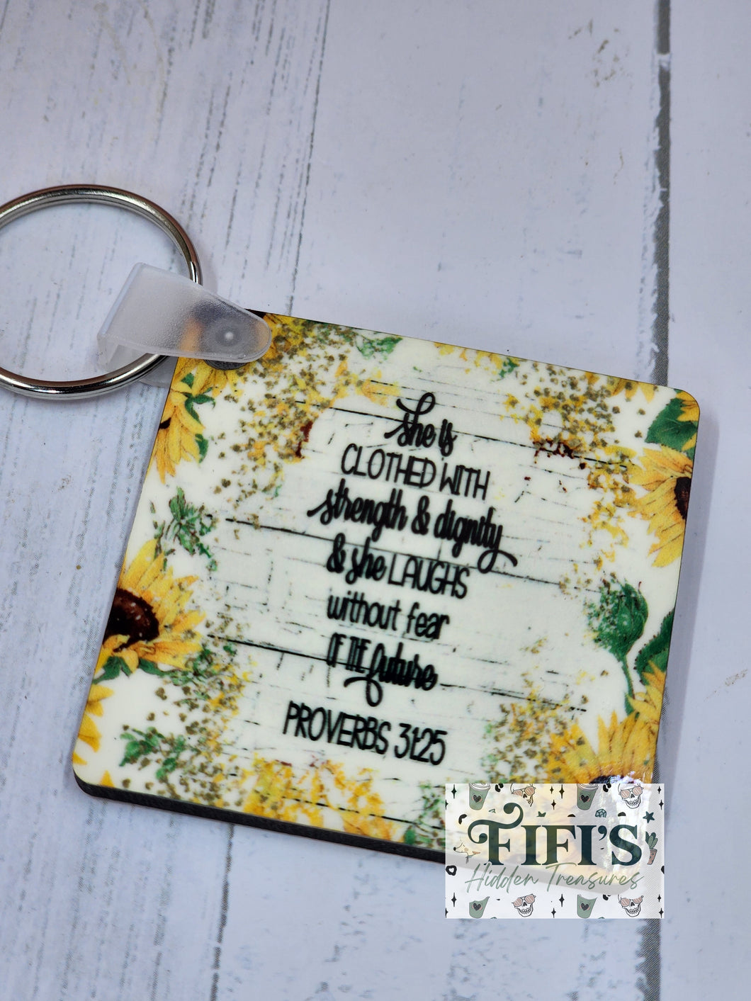 Strength Keychain