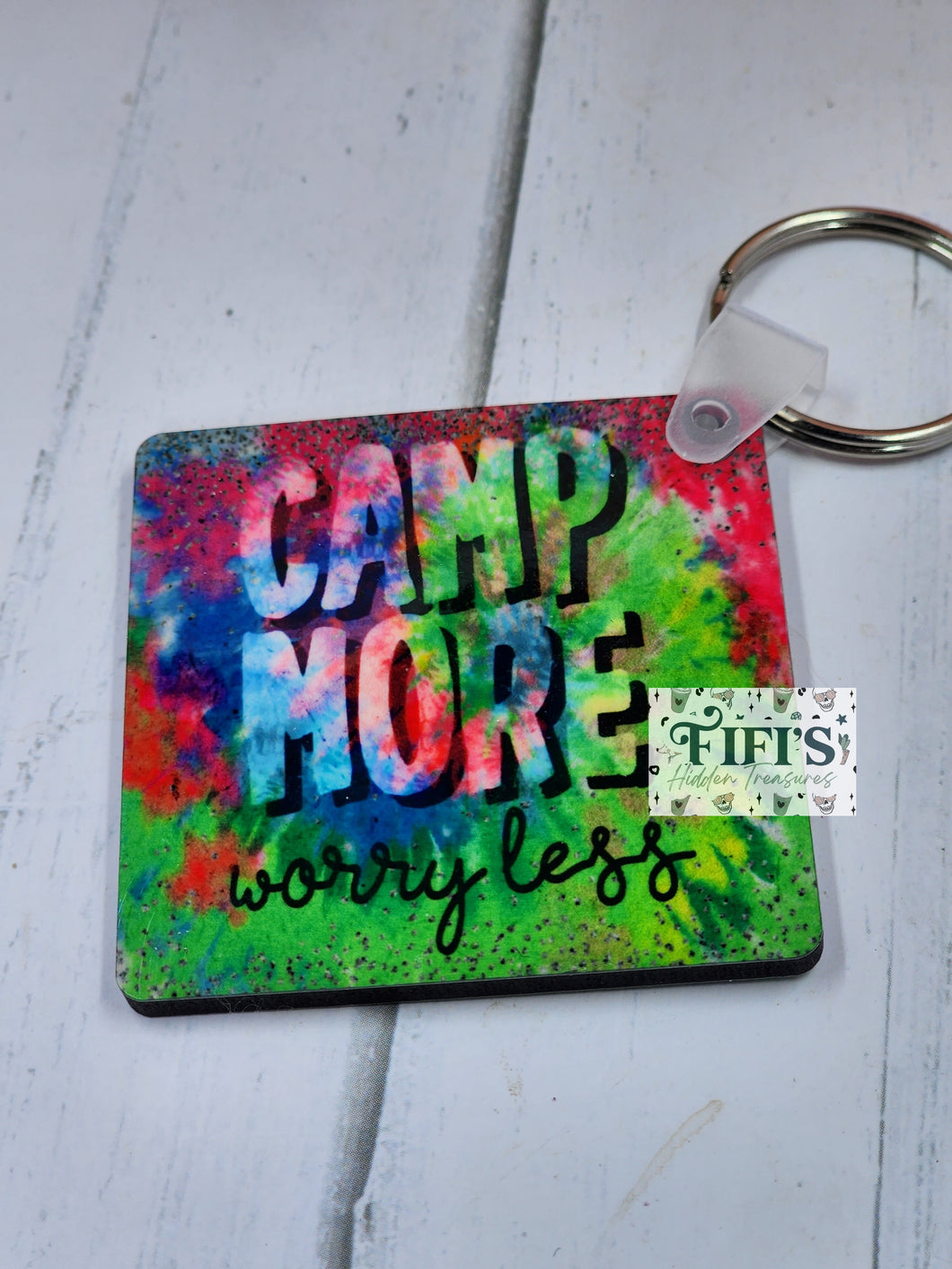 Camp More Keychain